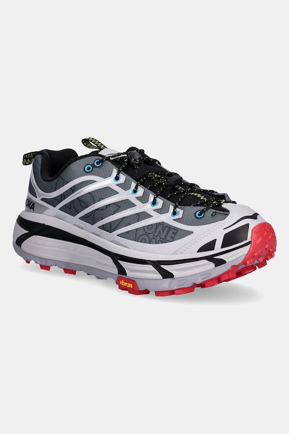 Hoka sneakers Mafate Three2 Wordmark tessile grigio 1175490