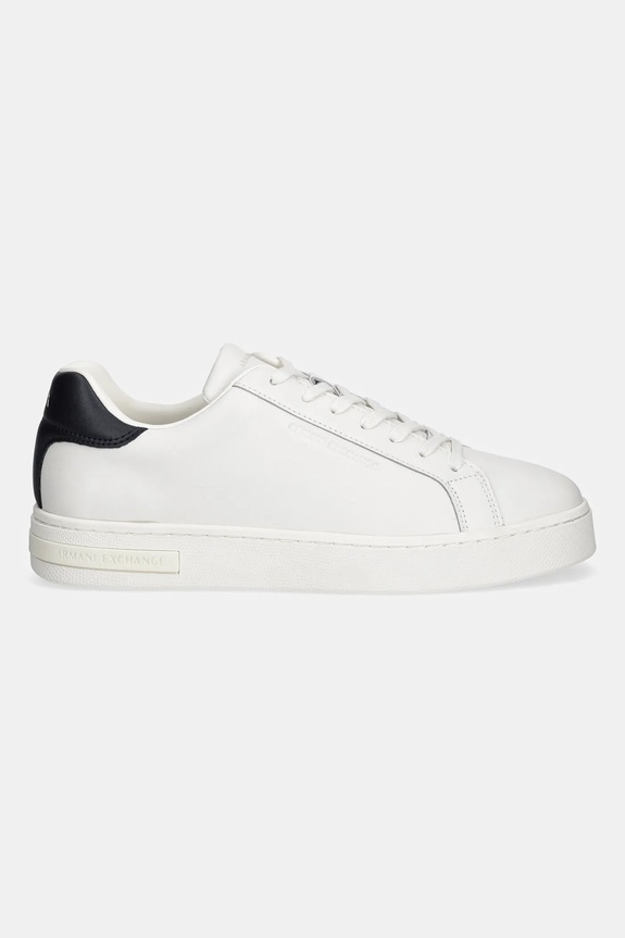 Usnjene superge Armani Exchange XM000141.AF11912.M0036 bela AW25