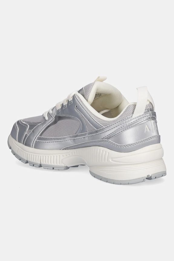 Obuwie Armani Exchange sneakersy XM001690.AF17453.MZ127 srebrny