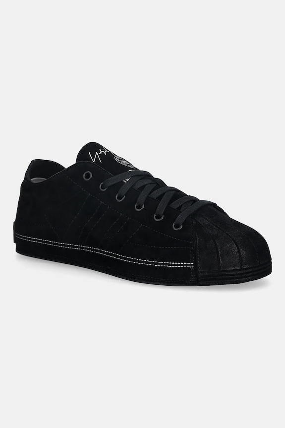 Y-3 x Neighborhood tenisówki zamszowe Nizzastar skóra zamszowa czarny HQ2653