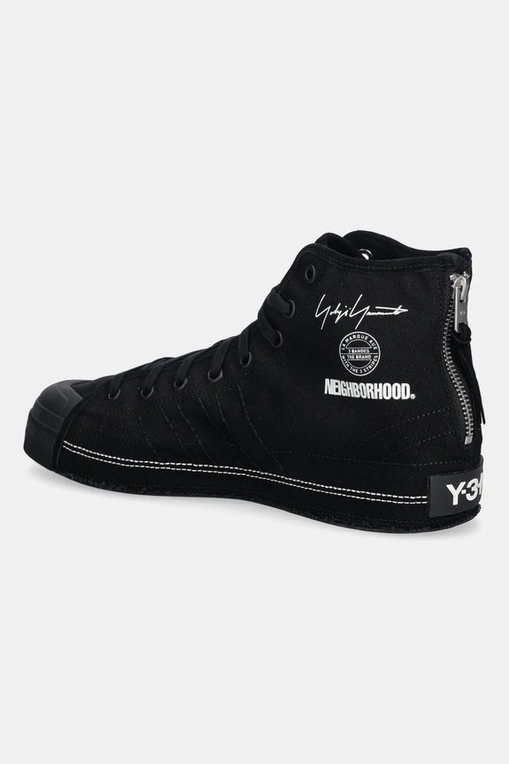 Obuwie Y-3 x Neighborhood trampki Hi Nizza JP6454 czarny