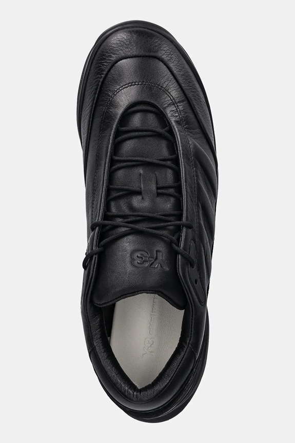 Kožené tenisky Y-3 GSG9 Lo černá JP8198