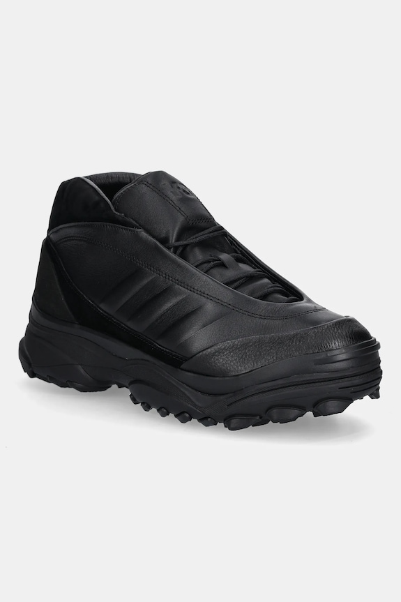 Kožené tenisky Y-3 GSG9 Mid přírodní kůže černá JQ8827