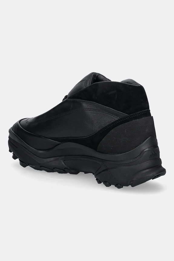 Boty Kožené tenisky Y-3 GSG9 Mid JQ8827 černá