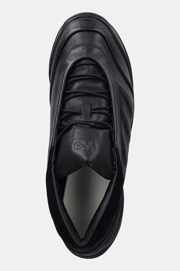 Kožené tenisky Y-3 GSG9 Mid černá JQ8827