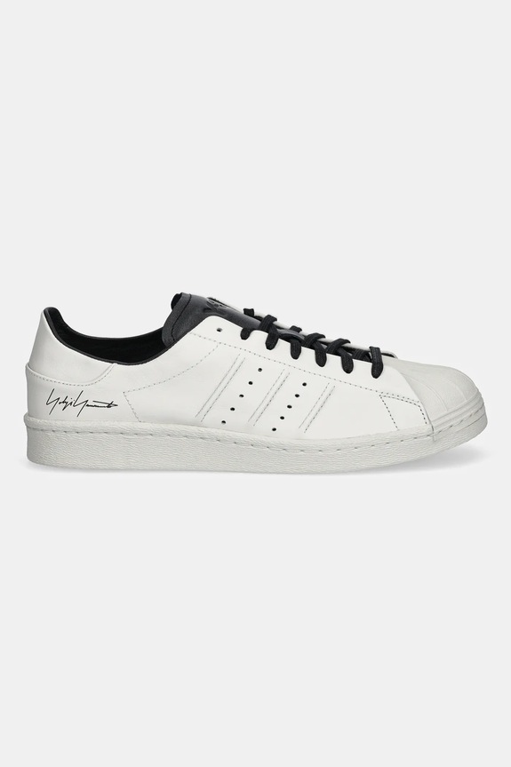 Kožené tenisky Y-3 Superstar JR4216 béžová AW25