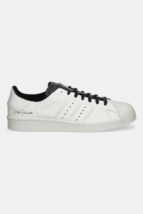 Kožené tenisky Y-3 Superstar JR4216 béžová AW25