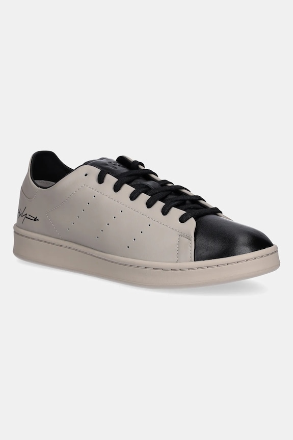Kožne tenisice Y-3 Stan Smith niska smeđa JR4221