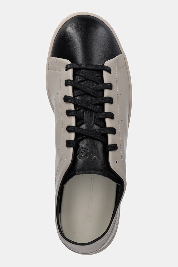 Kožne tenisice Y-3 Stan Smith smeđa JR4221