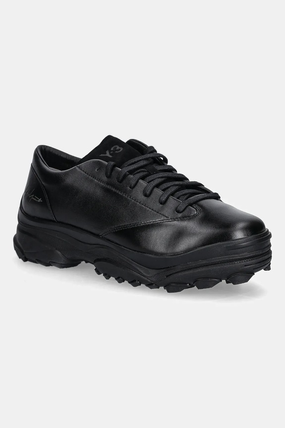 Y-3 leather sneakers GSG9 Lo low black JS2453