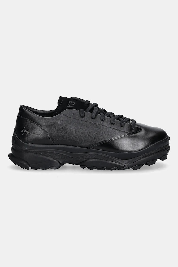 Y-3 leather sneakers GSG9 Lo JS2453 black AW25