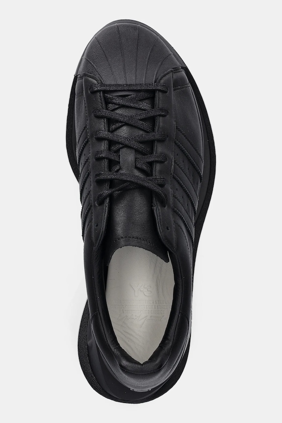 Y-3 sneakersy skórzane Gendo Superstar czarny JS2467