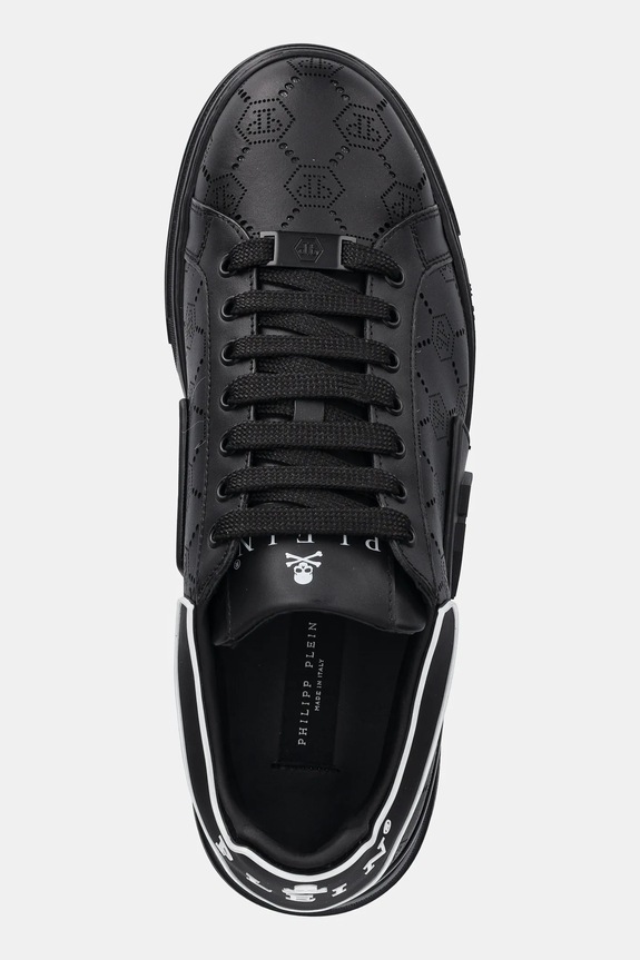 Philipp Plein sneakers in pelle Phantom Kicks nero USC0835.PLE005.0202
