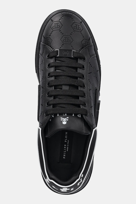 Philipp Plein sneakers in pelle Phantom Kicks nero USC0835.PLE005.0202