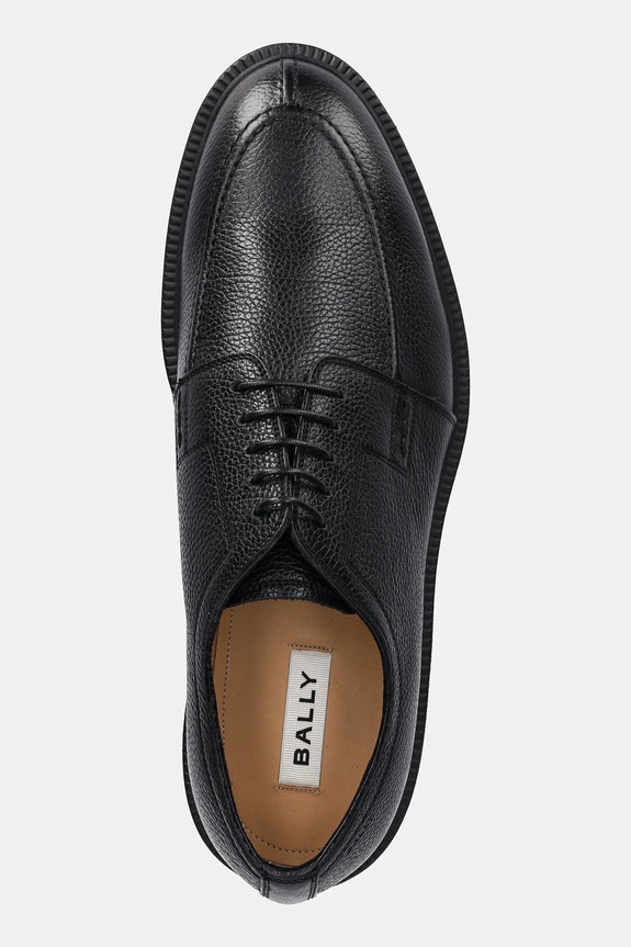 Δερμάτινα κλειστά παπούτσια Bally EARLIE μαύρο MSF0HP.VT029.U901