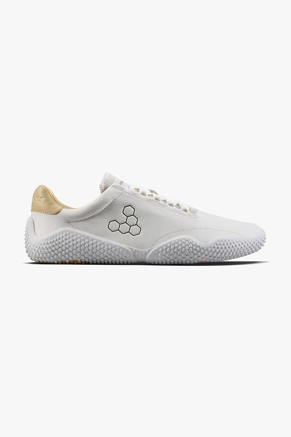 Δερμάτινα sneakers Vivobarefoot MOTUS STUDIO SNEAKER LTH δέρμα σαμουά λευκό 305642