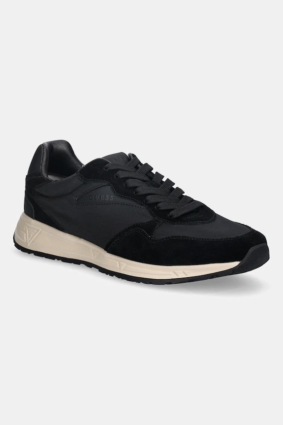 Superge iz semiša Guess ARIA Tekstil črna FMFARI.FAL12.BLACK