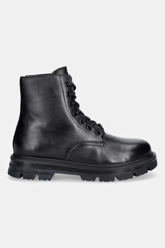 Kožne čizme Guess GARDA FMFGAD.LEA10.BLACK crna NC25