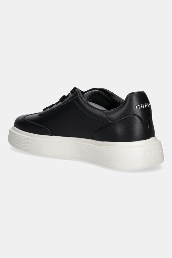 Obuwie Guess sneakersy PLAZA FMFPLA.LEA12.BLACK czarny