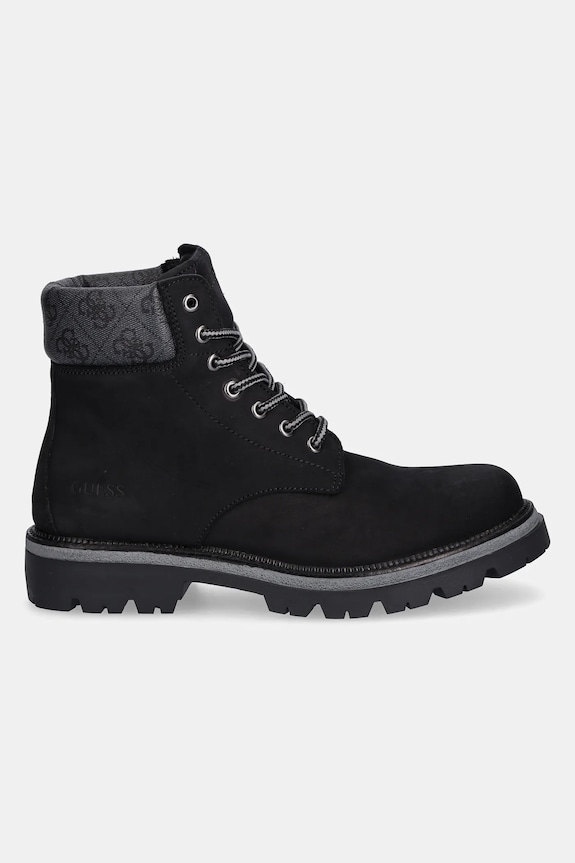 Guess scarponi da trekking SIRO FMFSIR.LEA10.BLACK nero AW25