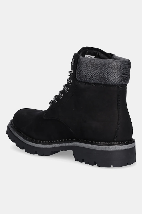 Scarpe Guess scarponi da trekking SIRO FMFSIR.LEA10.BLACK nero
