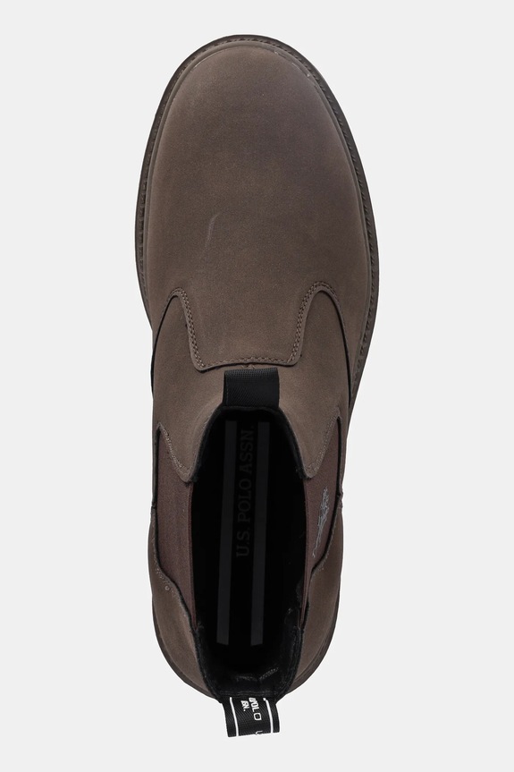 Μπότες τσέλσι U.S. Polo Assn. BERLIN003 καφέ BERLIN003M.EH1