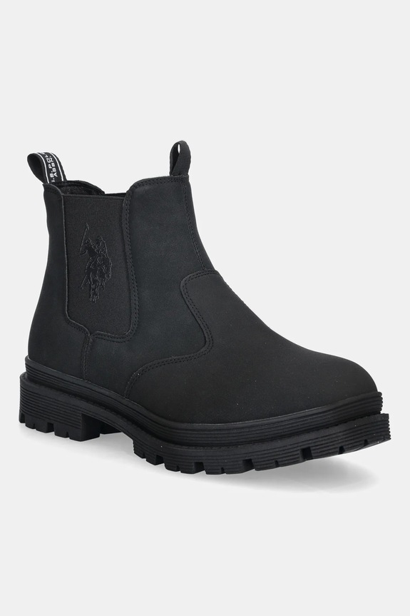 Μπότες τσέλσι U.S. Polo Assn. BERLIN003 casual μαύρο BERLIN003M.EH1