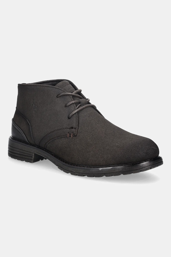Topánky U.S. Polo Assn. SERGE001 nezateplené hnedá SERGE001M.EUY1