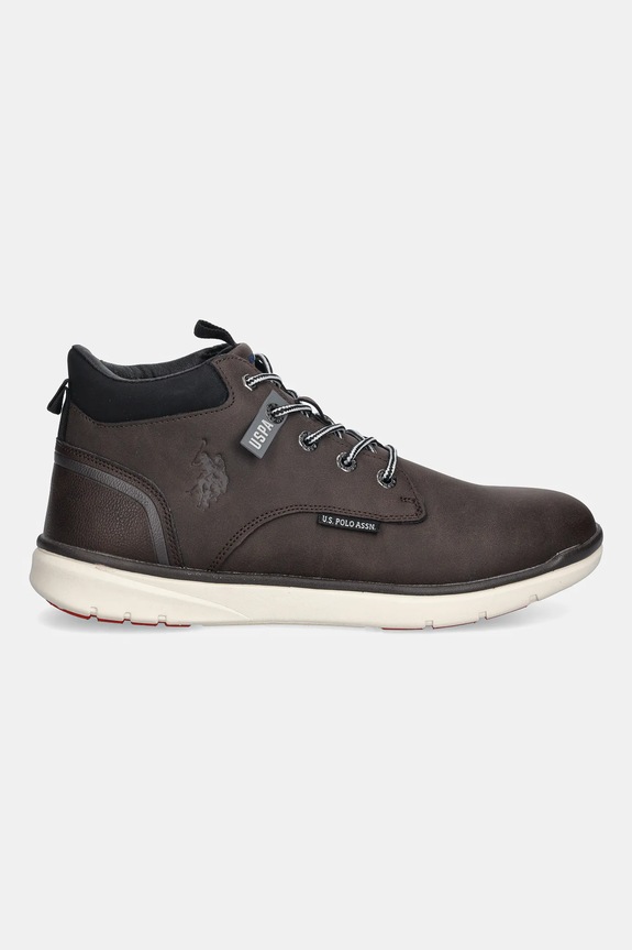 Sneakers U.S. Polo Assn. YGOR010 YGOR010M.EU1 καφέ AW25