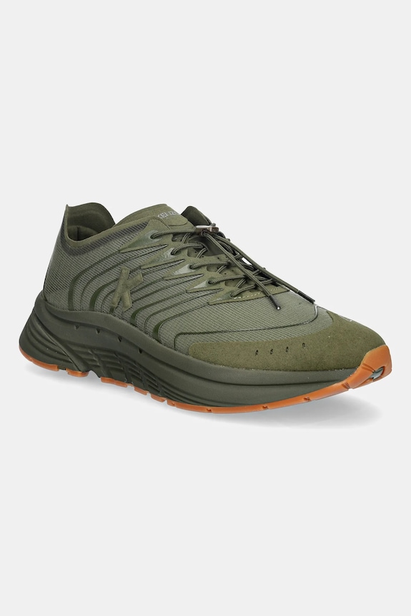 Kenzo sportcipő Pace 2.0 Low Top Sneaker szintetikus zöld FF65SN072F98.50
