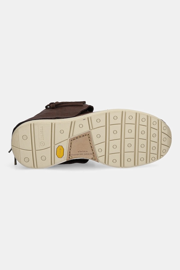Nubukové boty Visvim fbt lhamo-folk 125102002002 hnědá