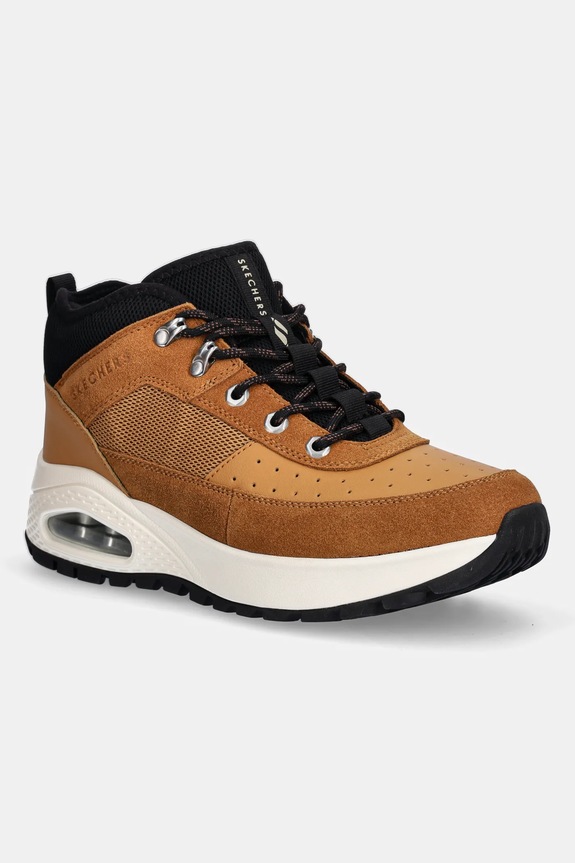 Tenisky Skechers UNO RUGGED - ADVENTURE AIR semišová koža hnedá 183049
