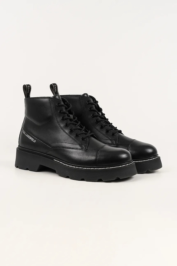 Karl Lagerfeld ghete de piele KAMDEN KL10438.000 negru AW25