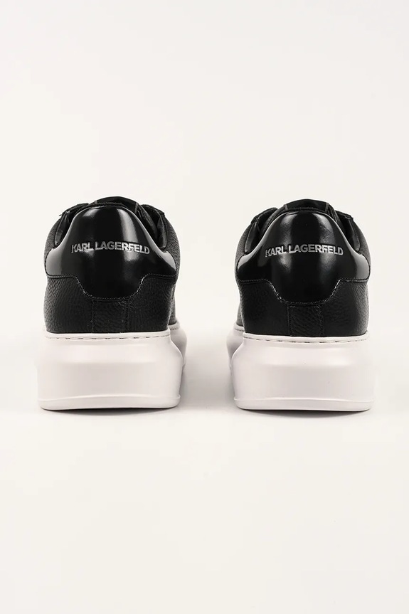 Încălțăminte Karl Lagerfeld sneakers din piele KAPRI KL52568A.100 negru