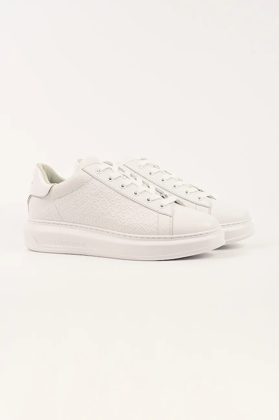 Δερμάτινα sneakers Karl Lagerfeld KAPRI KL52543A.01W λευκό AW25