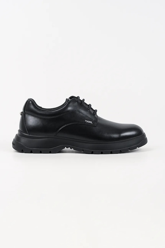 Karl Lagerfeld pantofi de piele MAGNUS piele negru KL10625.000