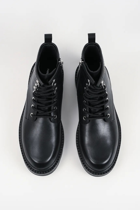 Kožne cipele Karl Lagerfeld MILES crna KL10255.000