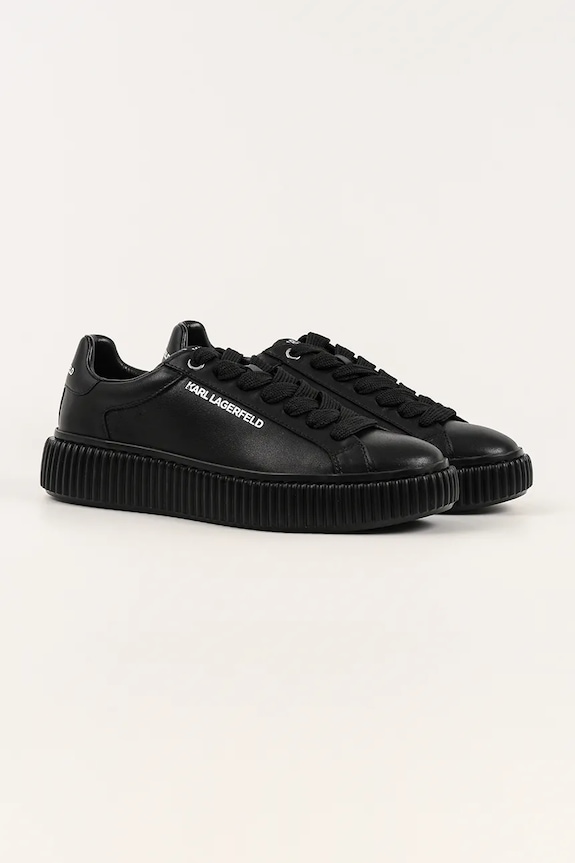 Kožené tenisky Karl Lagerfeld KAPRIKA KL24220.00X černá AW25