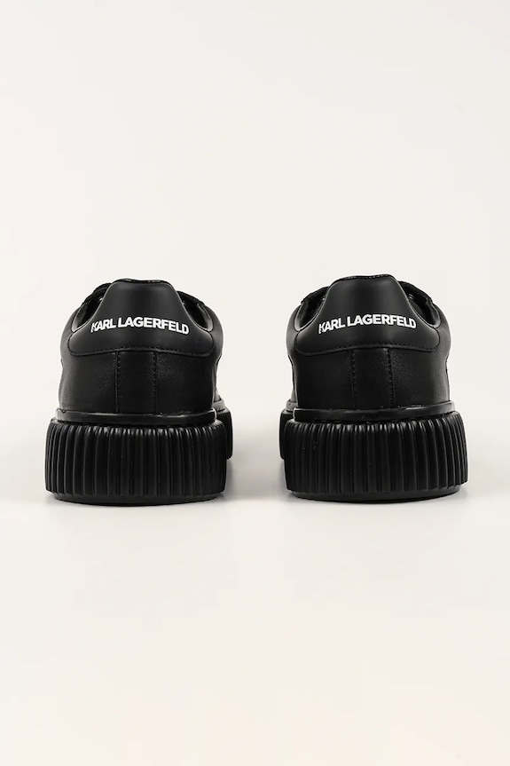 Boty Kožené tenisky Karl Lagerfeld KAPRIKA KL24220.00X černá