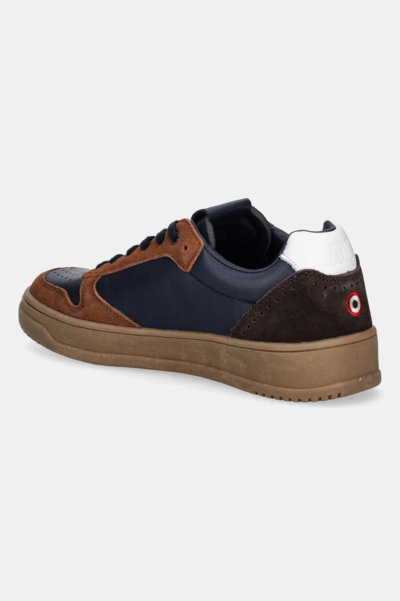Obutev Usnjene superge Aeronautica Militare SNEAKERS 252SC0235UPL00244.94703 mornarsko modra