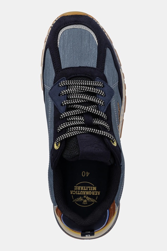 Tenisky Aeronautica Militare SNEAKERS modrá 252SC0276UCT03380.94706