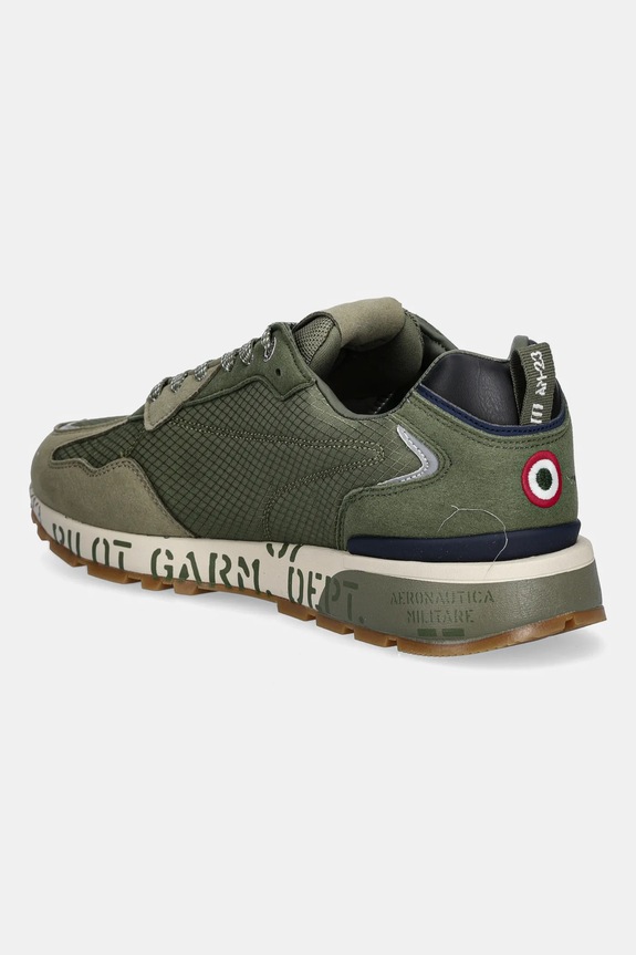 Boty Tenisky Aeronautica Militare SNEAKERS 252SC0276UCT04249.07302 zelená
