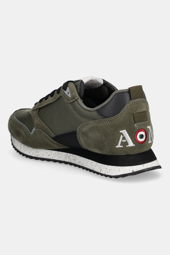 Obutev Superge Aeronautica Militare SNEAKERS 252SC0288UCT03545.07301 zelena