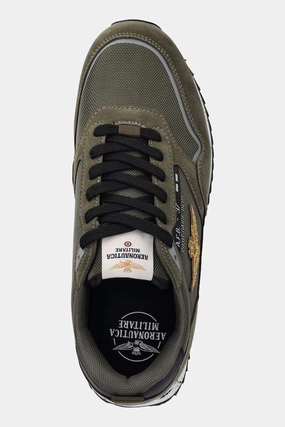 Superge Aeronautica Militare SNEAKERS zelena 252SC0288UCT03545.07301