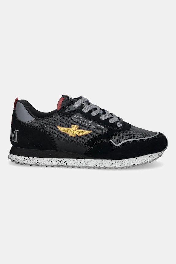 Tenisky Aeronautica Militare SNEAKERS 252SC0288UCT03545.34300 černá AW25