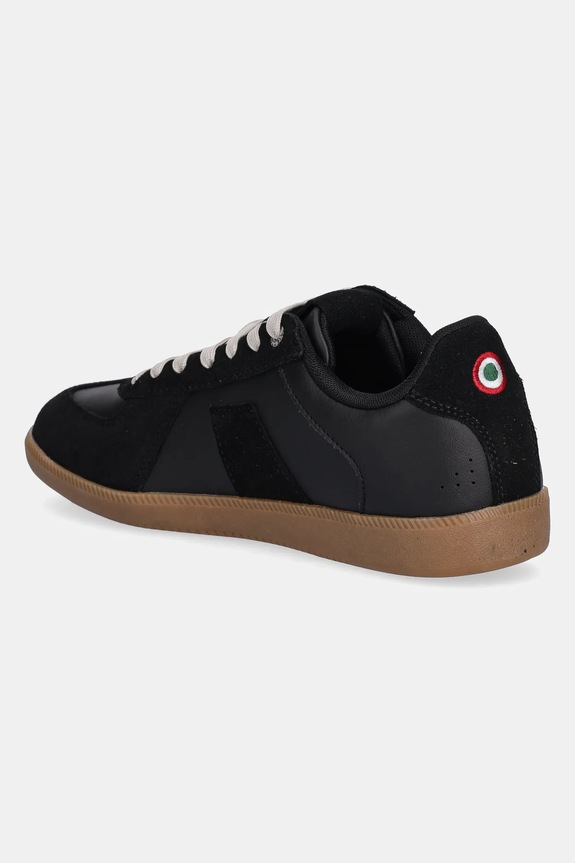 Obuv Kožené tenisky Aeronautica Militare SNEAKERS 252SC0315UPL00244.34300 čierna