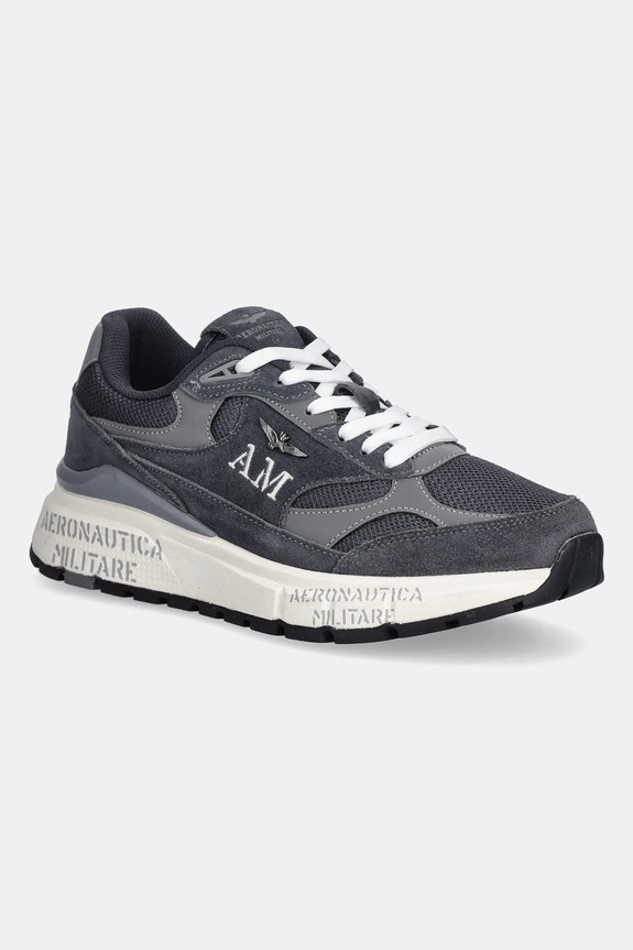 Tenisky Aeronautica Militare SNEAKERS textilný tmavomodrá 252SC0318UCT04248.08184