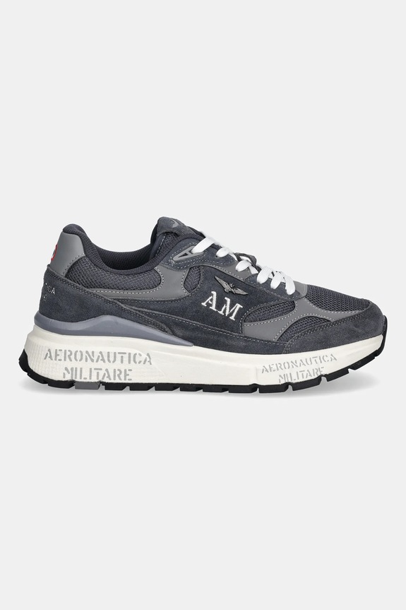 Tenisky Aeronautica Militare SNEAKERS 252SC0318UCT04248.08184 tmavomodrá AW25
