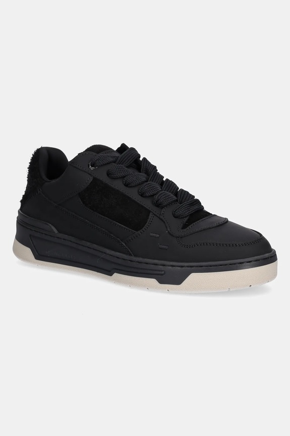 Filling Pieces sneakers in pelle Cruiser Tech Fuzz pelle fiore nero 122510302253