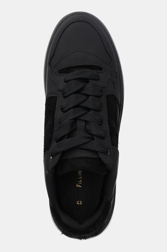 Filling Pieces sneakers in pelle Cruiser Tech Fuzz nero 122510302253
